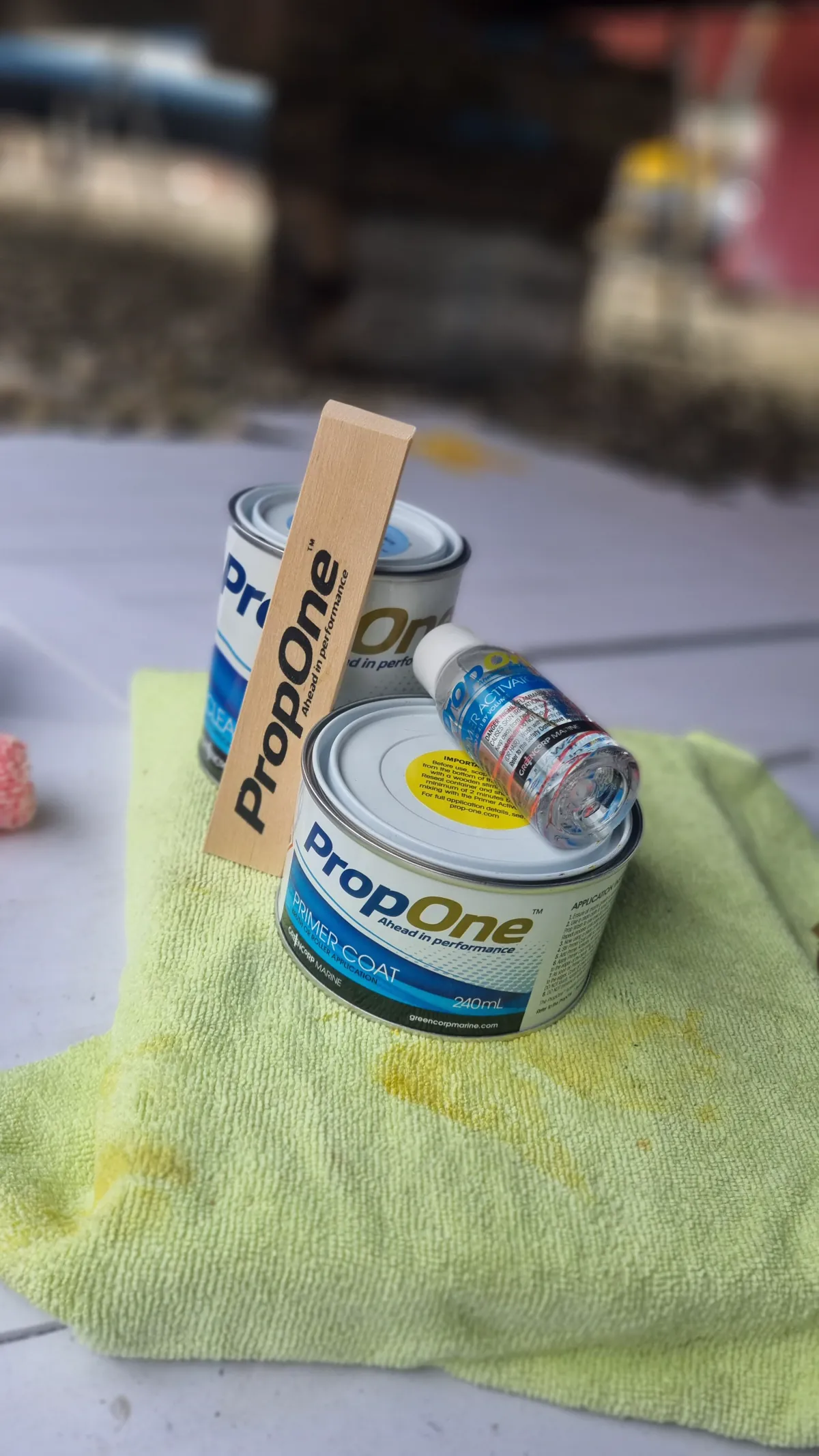 PropOne foul-release coating, primer and activator